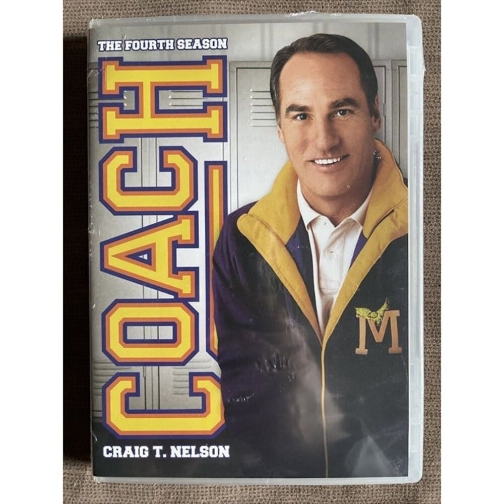 Coach The Fourth Season DVD 2011 3 Brand New Sealed Craig T. Nelson
